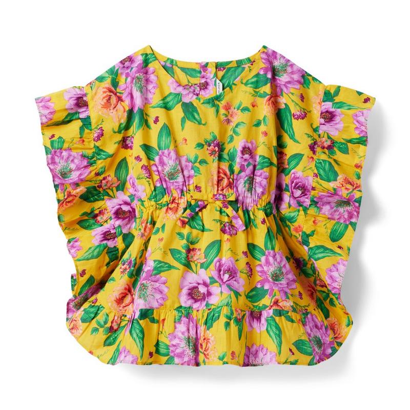Floral Ruffle Swim Cover-Up - Janie And Jack